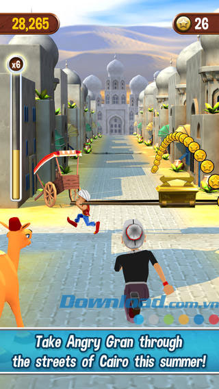 Angry Gran Run for Android 1.7.0.0 Game bà già giận dữ cho Android