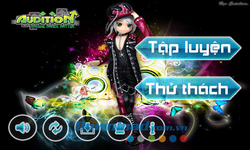Audition for Android 1.0 Trải nghiệm cùng game Audition online