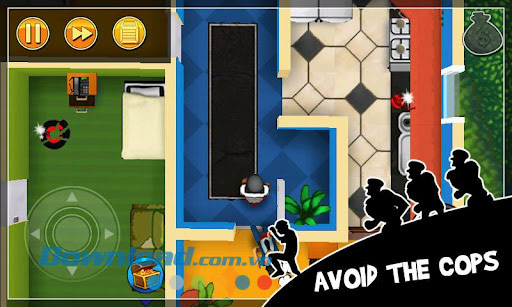 Robbery Bob Free for Android 1.0.8 Game siêu trộm Bob trên Android