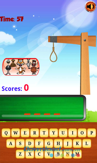 Hangman English for Android 1.2.0 Trò chơi đoán từ vựng tiếng Anh